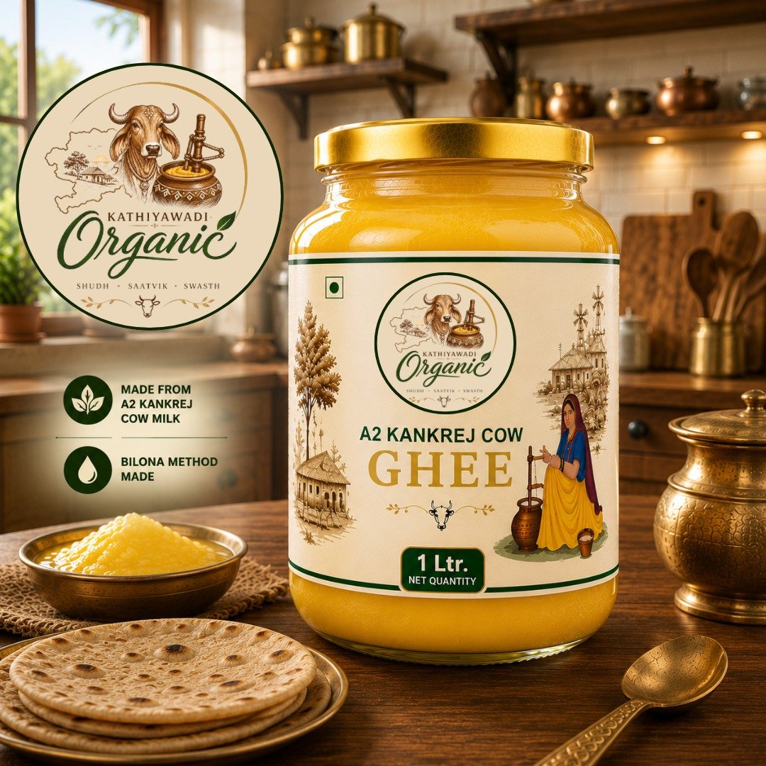 A2 Kankrej Cow Ghee 1 litter